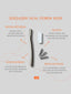facial eyebrow RAZOR - Augenbrauen Styling Rasierer